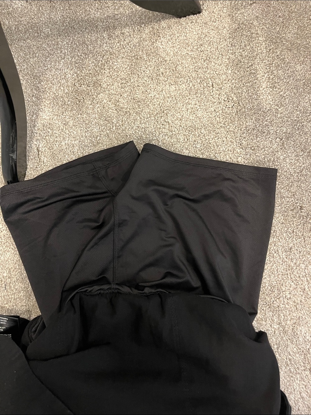 Black Drawstring Cotton Skirt - Women size Xs - Picture 5 of 5